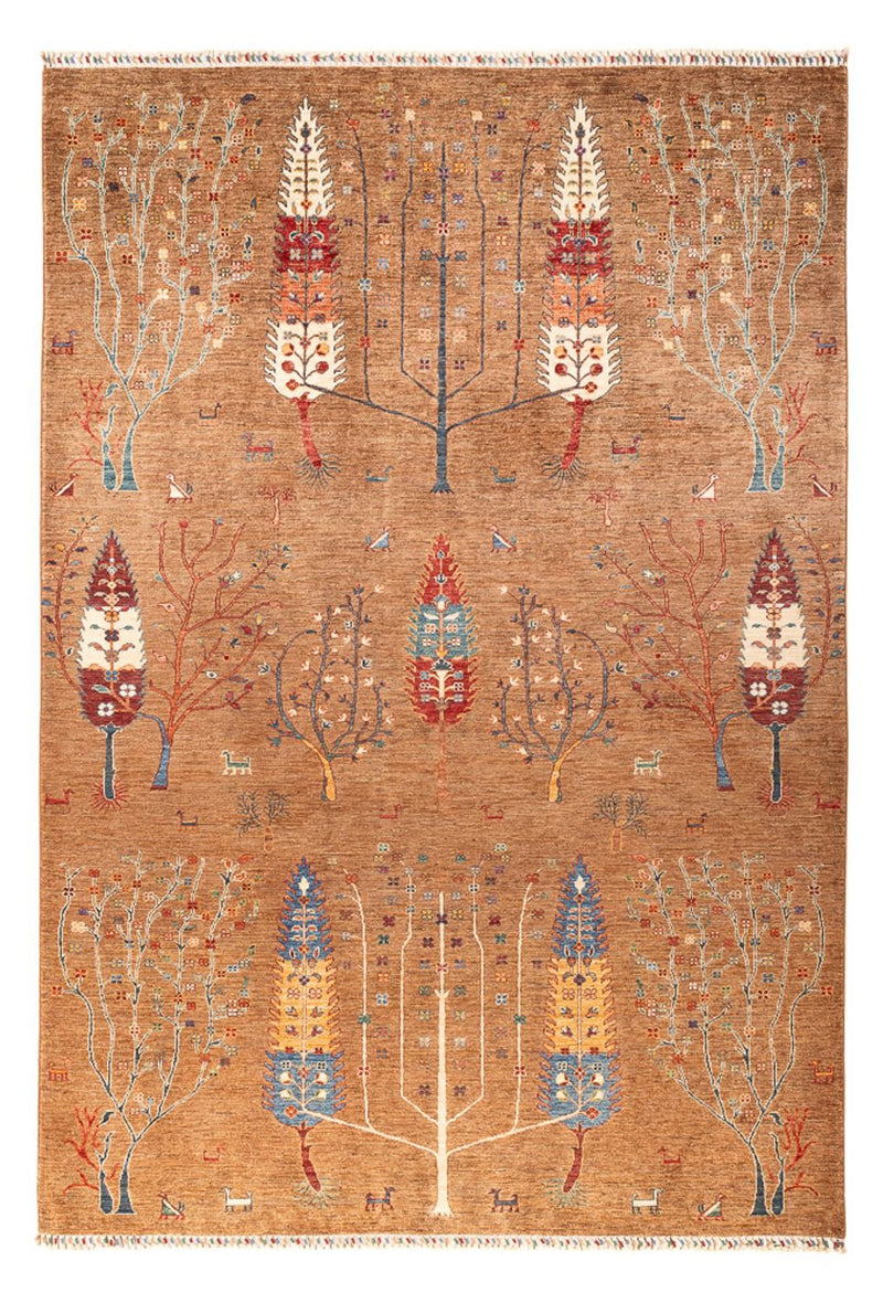 Ariana Teppich 204x288cm - Orientteppich - dunkelbeige