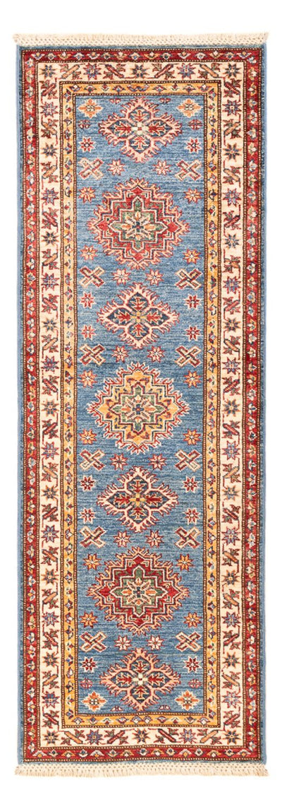 Kazak Teppich 60x178cm - Orientteppich - blau