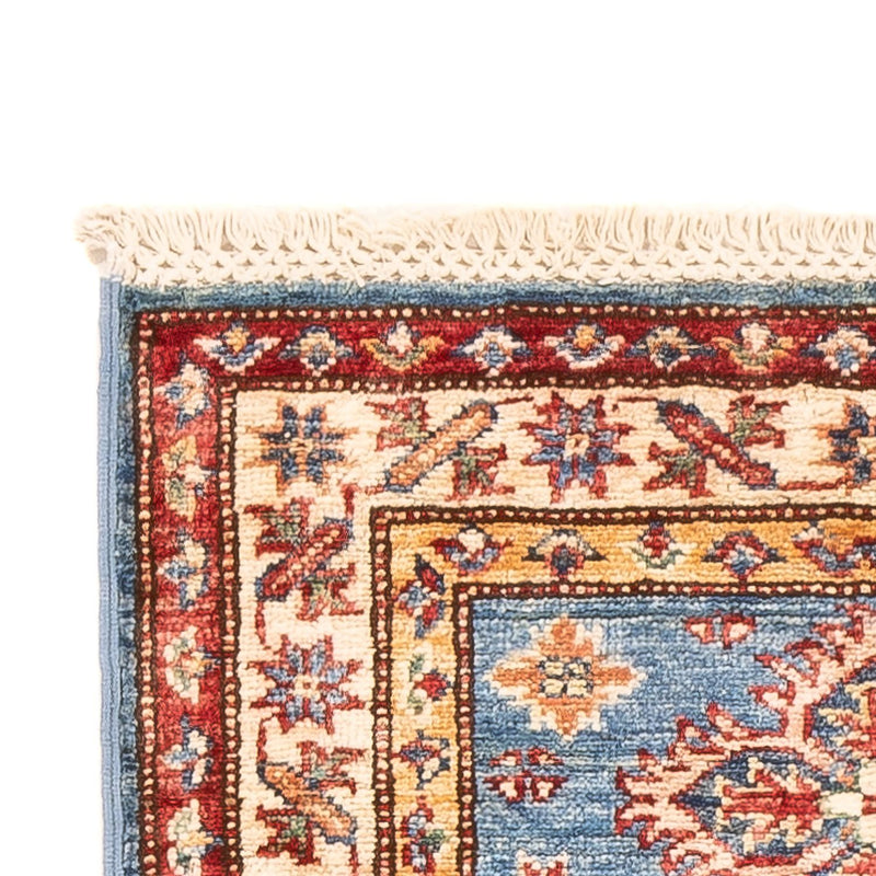 Kazak Teppich 60x178cm - Orientteppich - blau