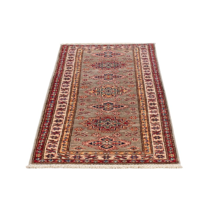 Kazak Teppich 60x166cm - Orientteppich - dunkelbeige