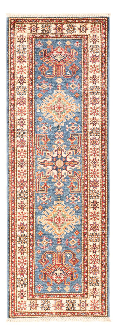 Kazak Teppich 61x188cm - Orientteppich - blau