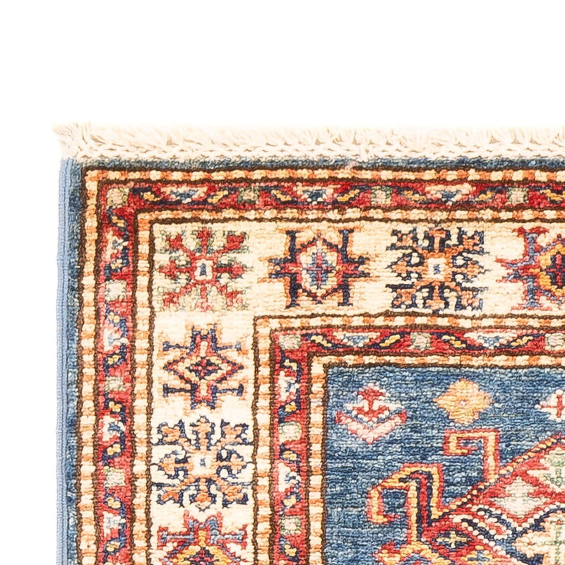 Kazak Teppich 61x188cm - Orientteppich - blau