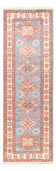 Kazak Teppich 60x185cm - Orientteppich - hellblau