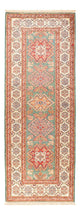 Kazak Teppich 76x198cm - Orientteppich - hellgrün