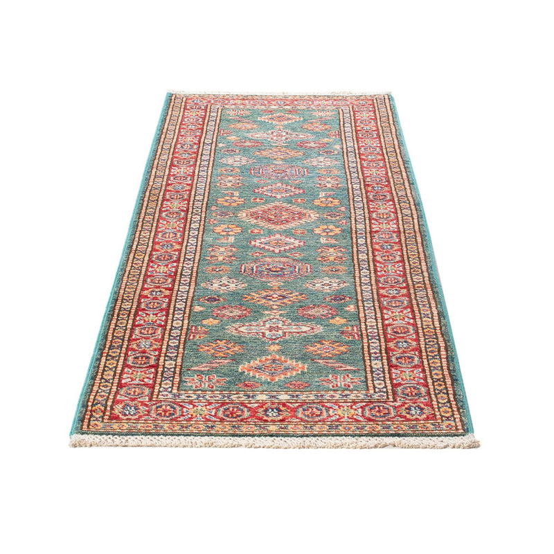 Kazak Teppich 59x186cm - Orientteppich - hellgrün
