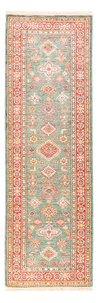 Kazak Teppich 60x187cm - Orientteppich - hellgrün – product image