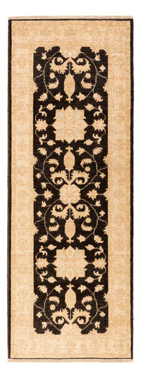 Ziegler Teppich 78x208cm - Orientteppich - schwarz – product image