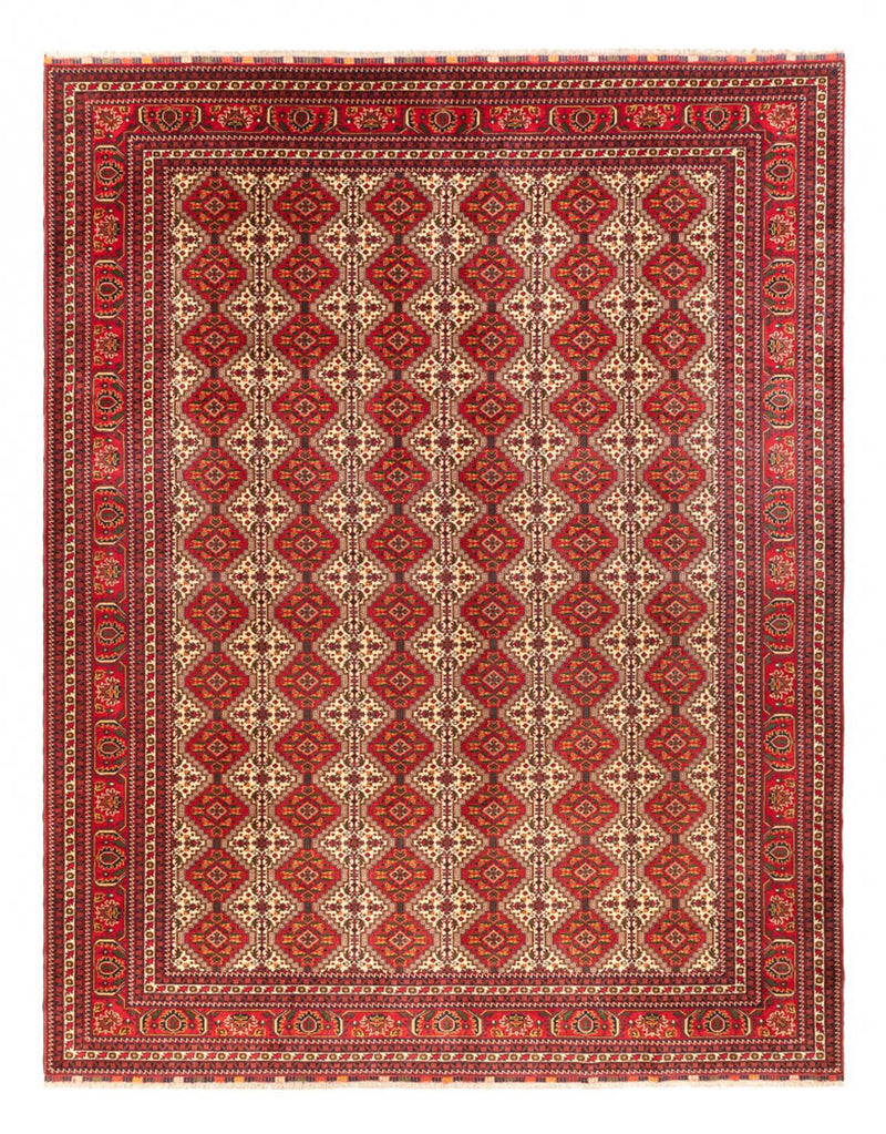 Afghan Teppich 300x385cm - Orientteppich - mehrfarbig