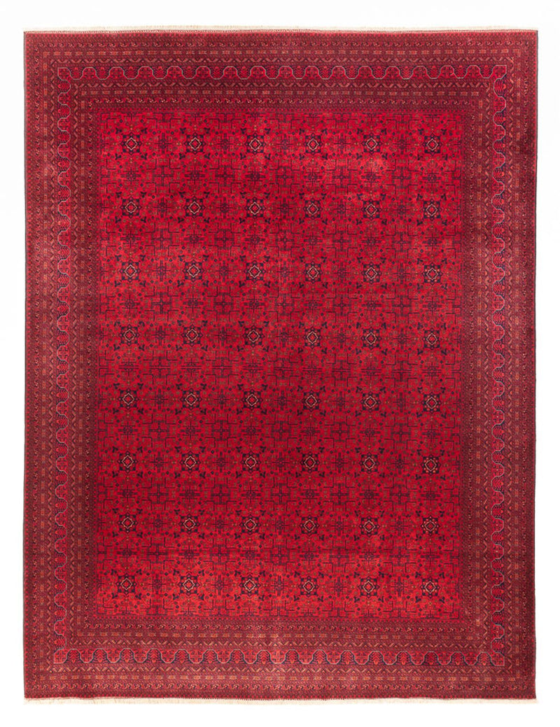 Afghan Teppich 292x390cm - Orientteppich - rot