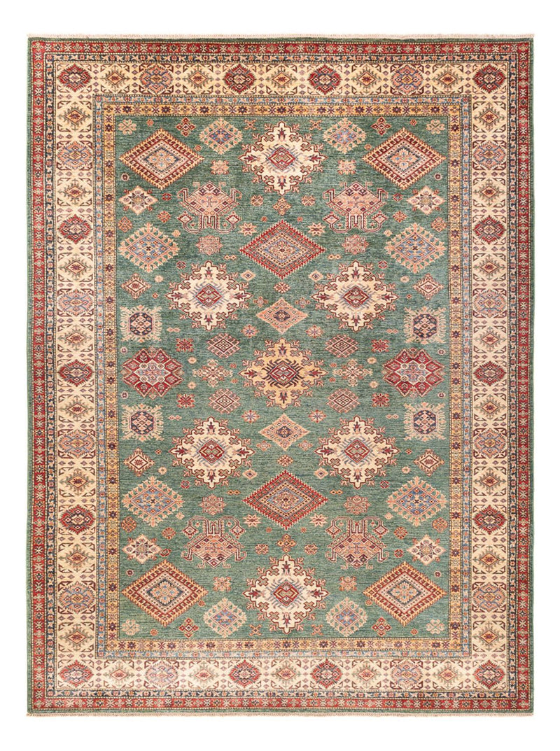 Kazak Teppich 267x363cm - Orientteppich - minzgrün