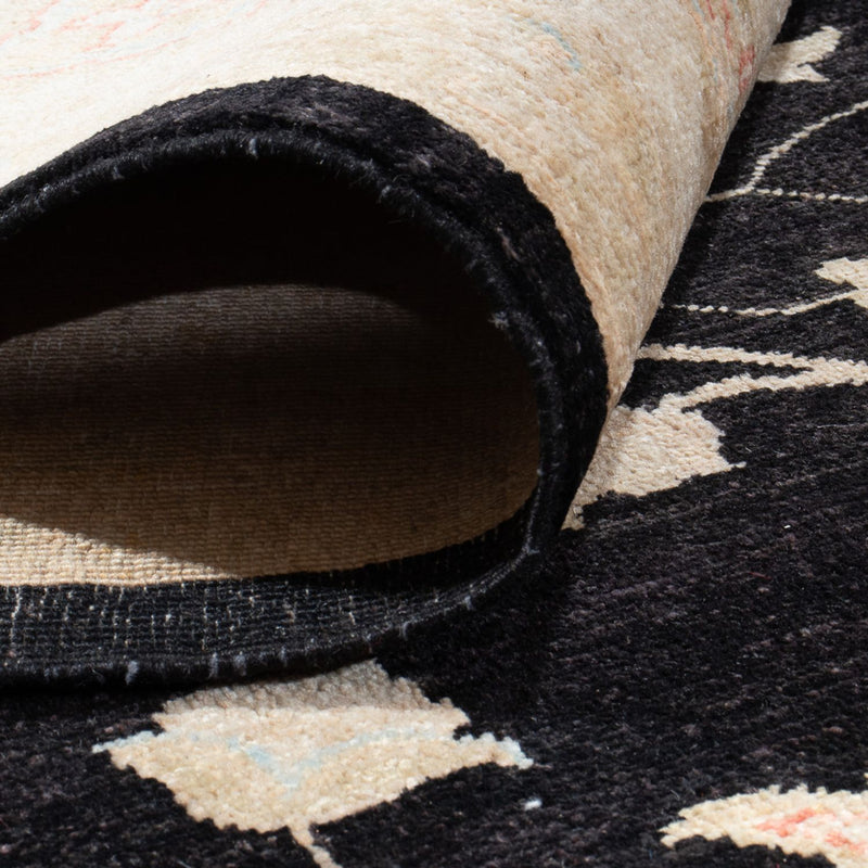 Ziegler Teppich 272x378cm - Orientteppich - schwarz