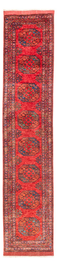 Afghan Teppich 82x390cm - Orientteppich - rot – product image