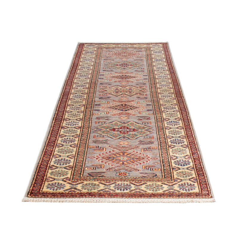 Kazak Teppich 80x306cm - Orientteppich - hellbraun