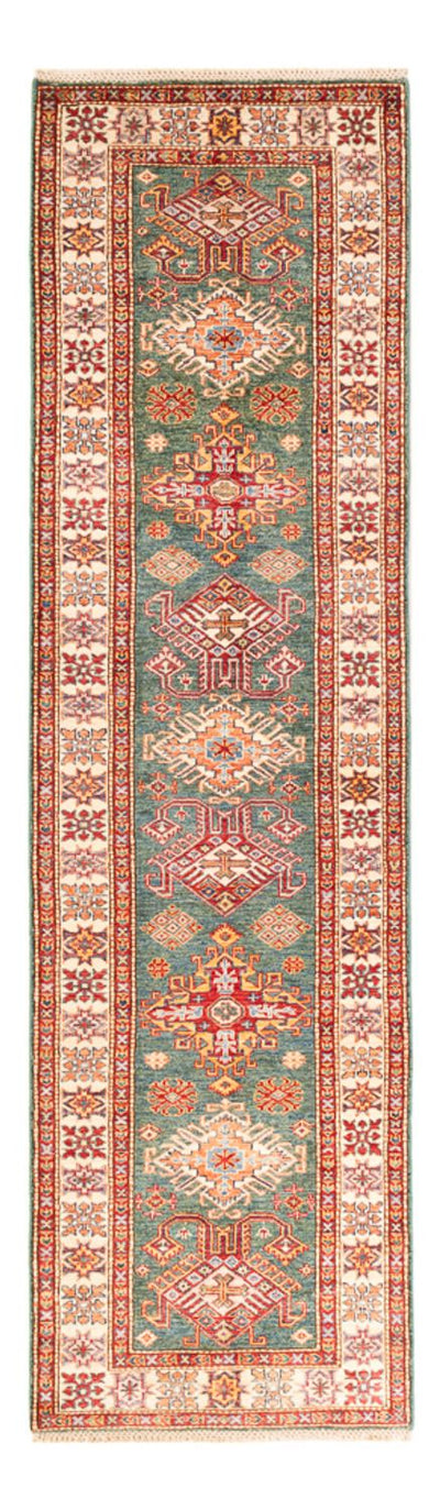 Kazak Teppich 81x298cm - Orientteppich - grün