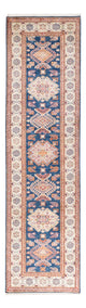Kazak Teppich 84x299cm - Orientteppich - blau