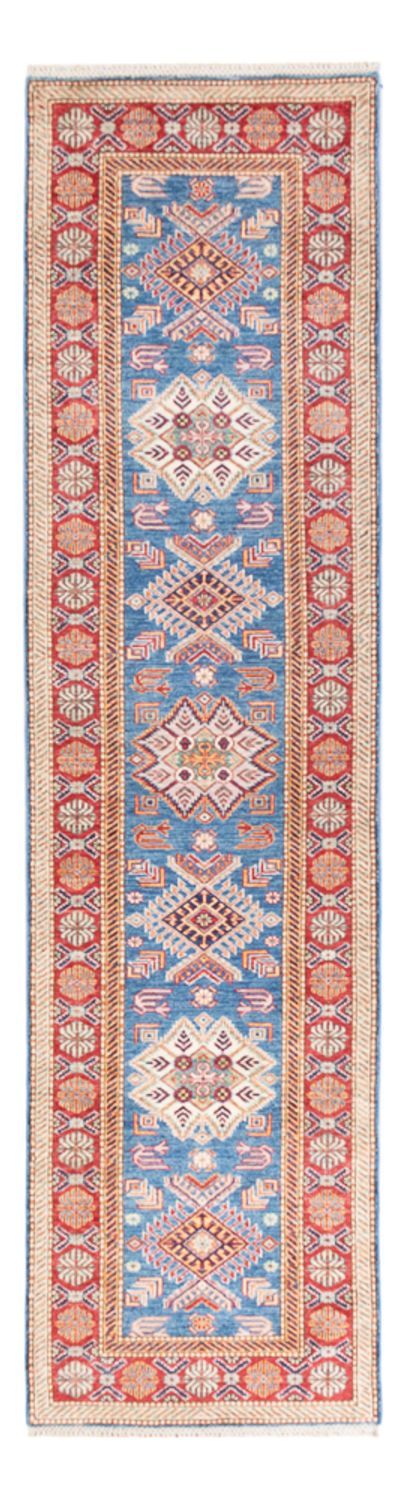 Kazak Teppich 79x302cm - Orientteppich - blau
