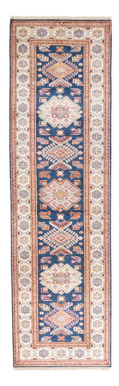 Kazak Teppich 84x302cm - Orientteppich - blau