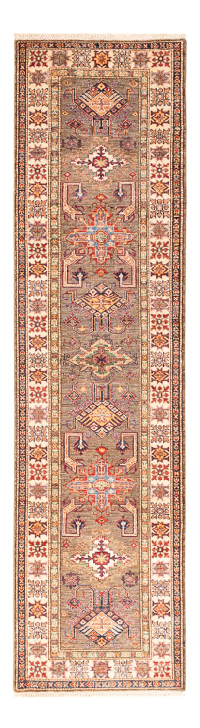 Kazak Teppich 79x305cm - Orientteppich - dunkelbeige
