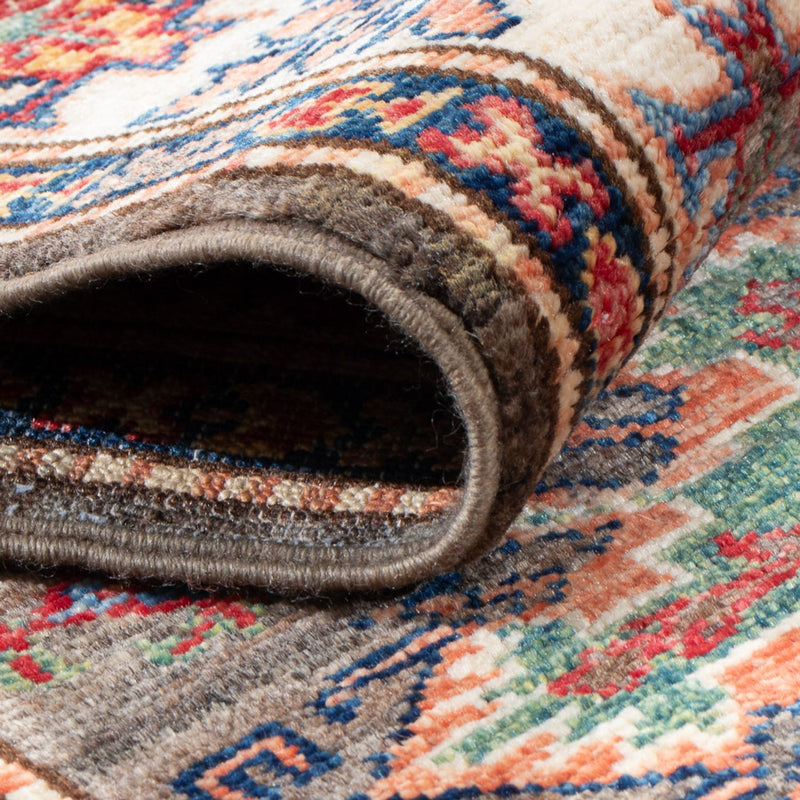 Kazak Teppich 79x305cm - Orientteppich - dunkelbeige