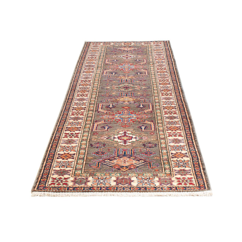 Kazak Teppich 79x305cm - Orientteppich - dunkelbeige