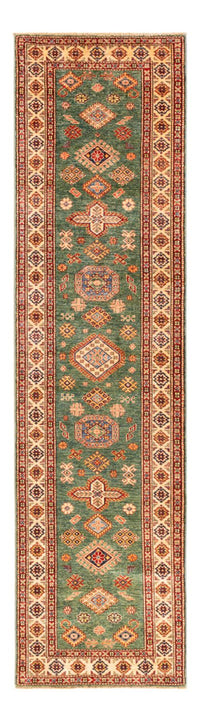 Kazak Teppich 78x302cm - Orientteppich - grün – product image