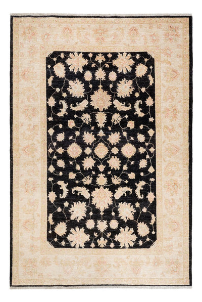 Ziegler Teppich 169x252cm - Orientteppich - schwarz