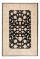 Ziegler Teppich 169x252cm - Orientteppich - schwarz