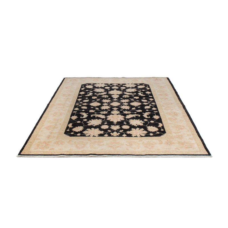 Ziegler Teppich 169x252cm - Orientteppich - schwarz