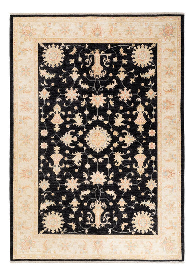 Ziegler Teppich 168x242cm - Orientteppich - schwarz