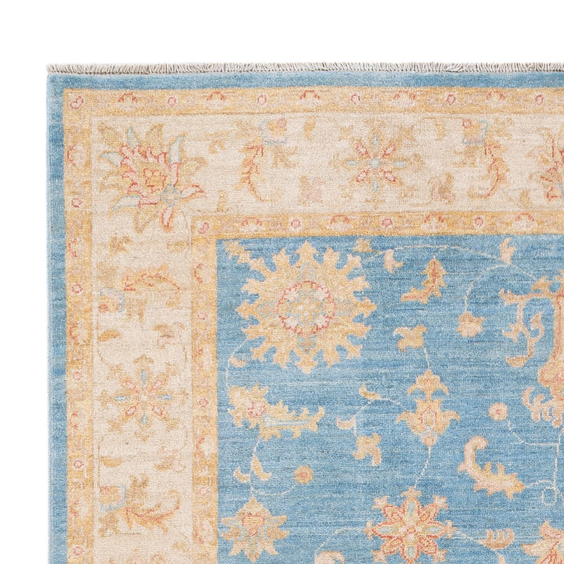 Ziegler Teppich 173x240cm - Orientteppich - blau