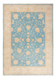 Ziegler Teppich - 173 x 243 cm - blau