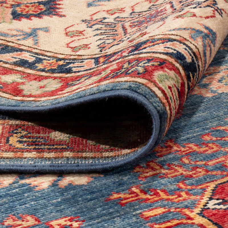Kazak Teppich 250x314cm - Orientteppich - blau