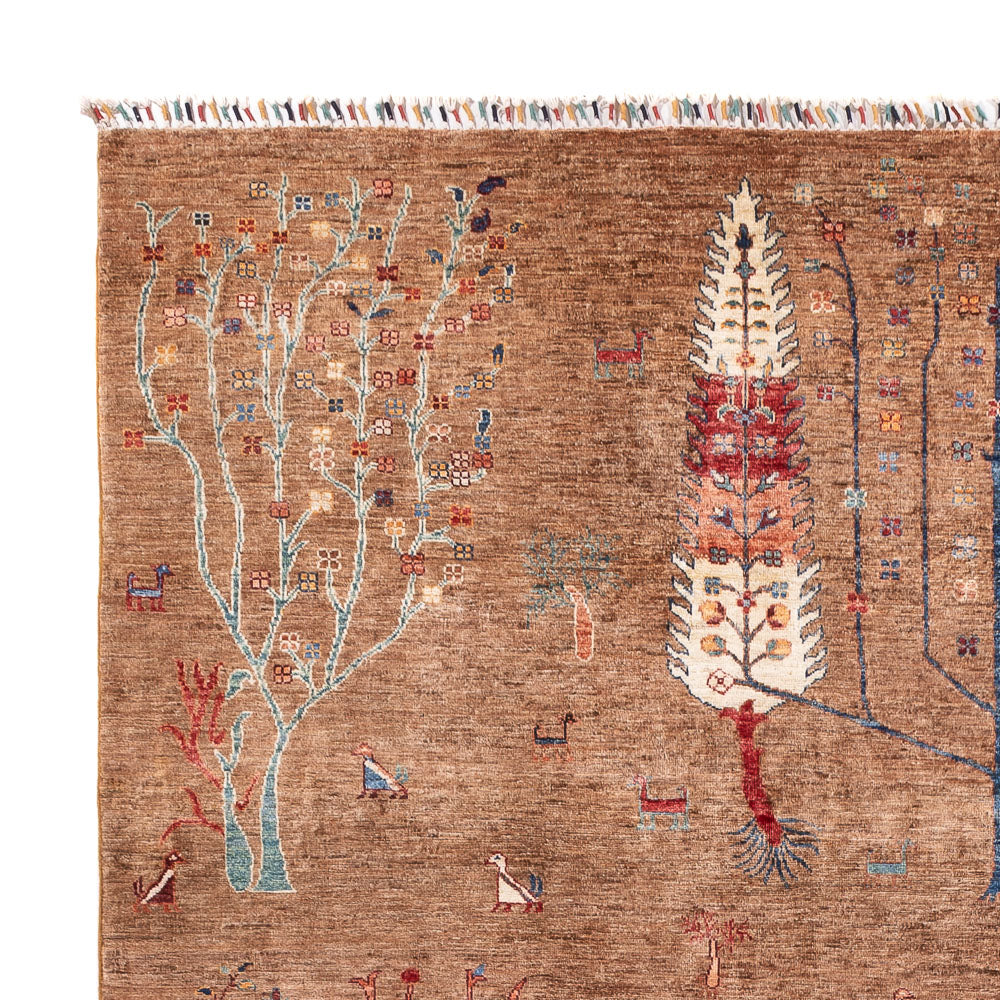 Ariana Teppich 238x314cm - Orientteppich - dunkelbeige