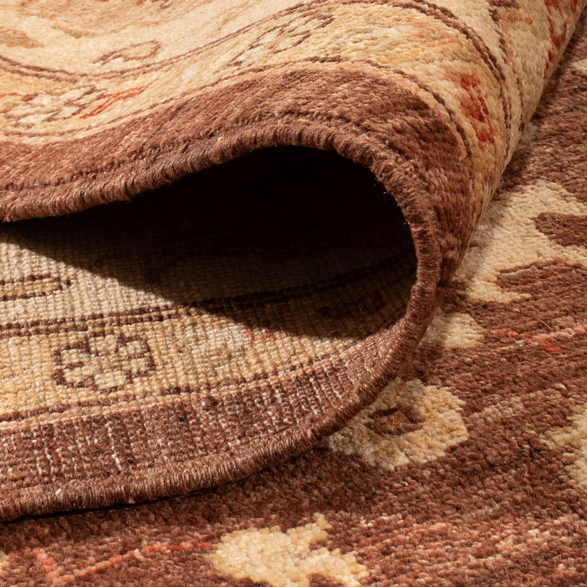 Ziegler Teppich - 242 x 302 cm - dunkelbeige