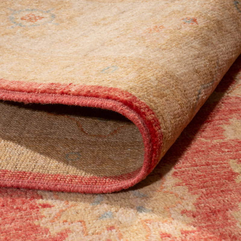 Ziegler Teppich 153x201cm - Orientteppich - hellrot