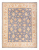 Ziegler Teppich 153x200cm - Orientteppich - petrolblau