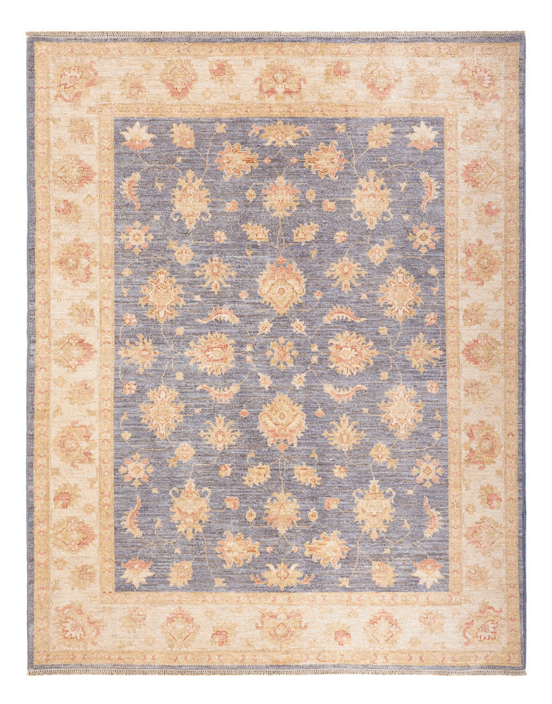 Ziegler Teppich 153x200cm - Orientteppich - petrolblau
