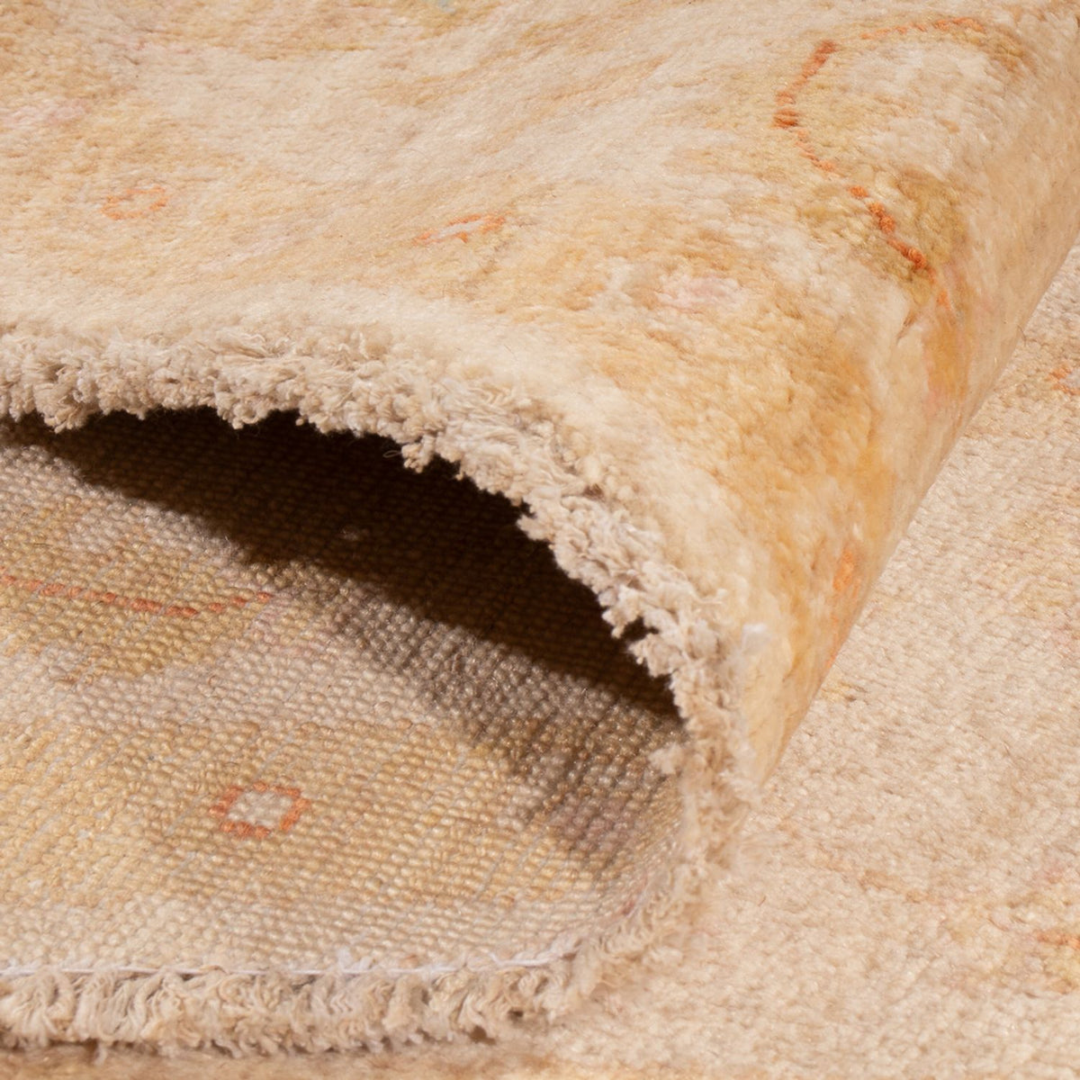 Ziegler Teppich rund  - 199 x 200 cm - beige