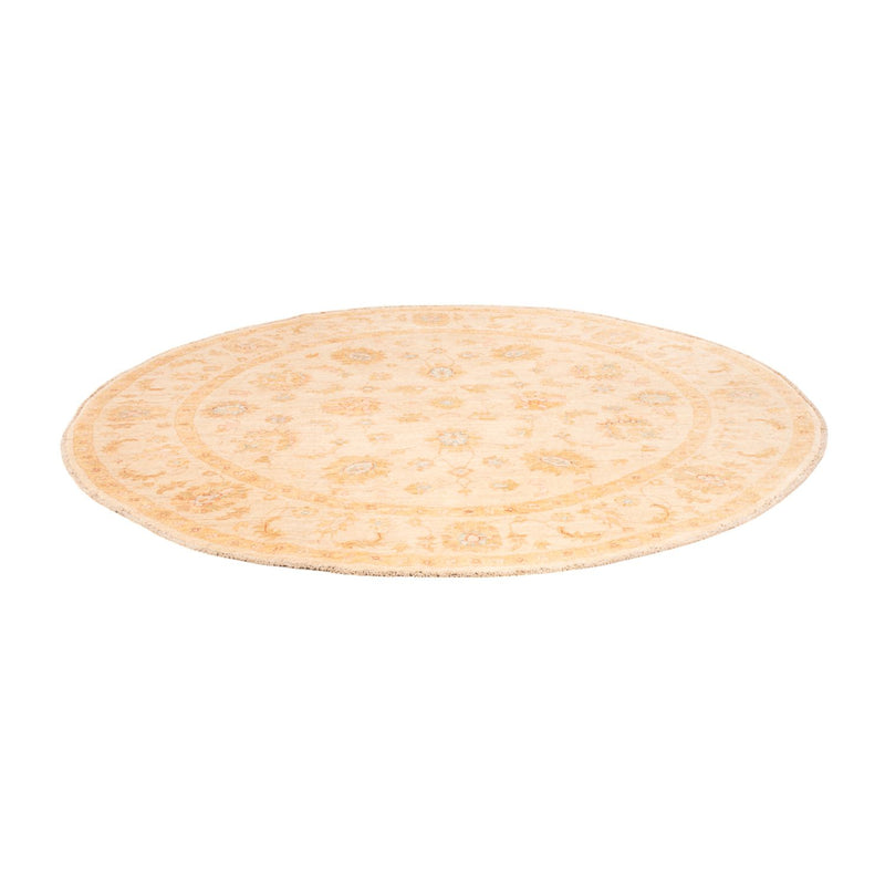 Ziegler Teppich rund  - 199 x 200 cm - beige