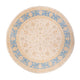 Ziegler Teppich rund  - 245 x 246 cm - beige