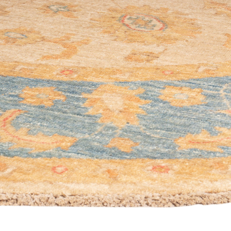 Ziegler Teppich rund  - 194 x 199 cm - beige