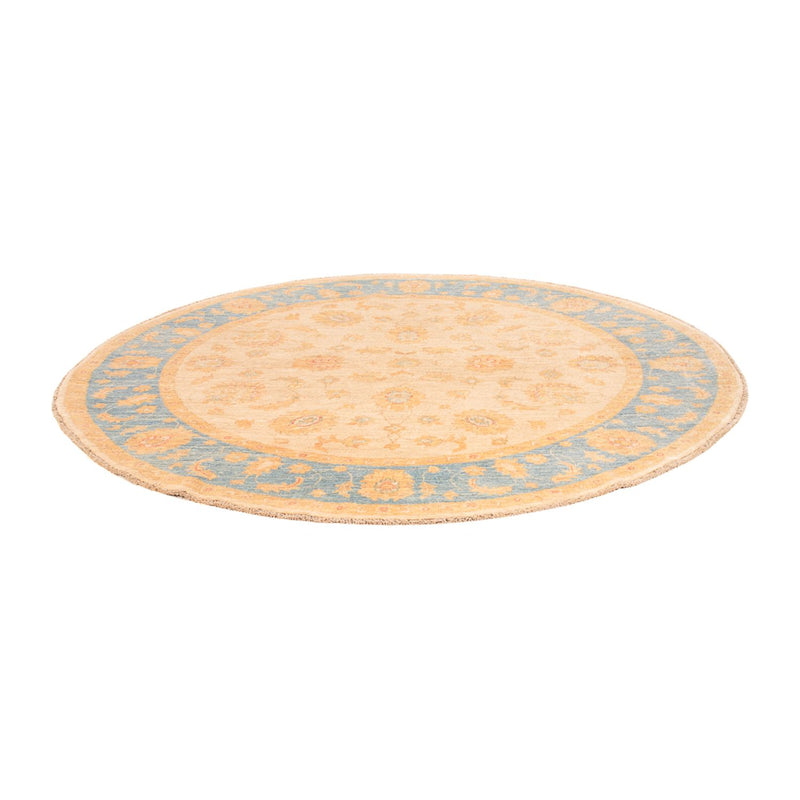 Ziegler Teppich rund  - 194 x 199 cm - beige