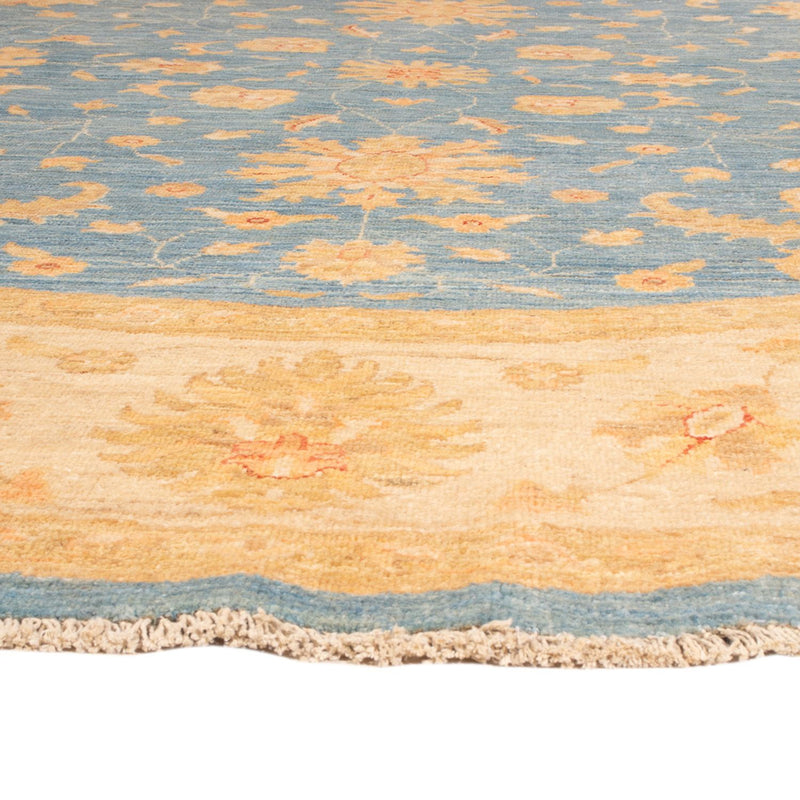 Ziegler Teppich 247x247cm - Orientteppich - blau