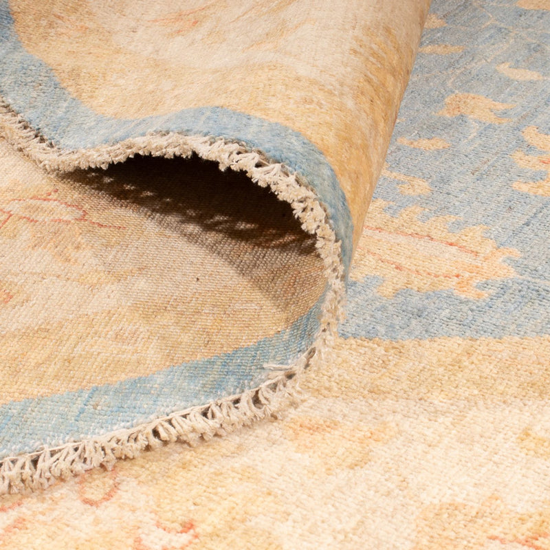 Ziegler Teppich 247x247cm - Orientteppich - blau