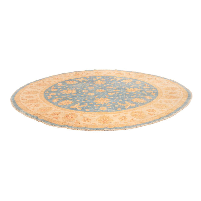 Ziegler Teppich 247x247cm - Orientteppich - blau