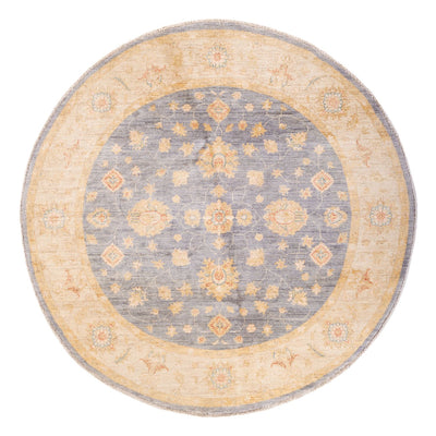 Ziegler Teppich 197x200cm - Orientteppich - seeblau