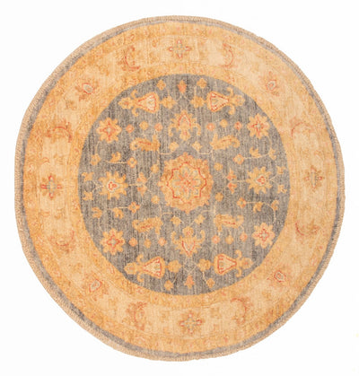 Ziegler Teppich 97x101cm - Orientteppich - hellbeige