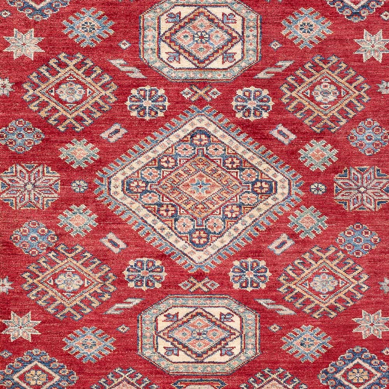 Kazak Teppich 148x192cm - Orientteppich - rot