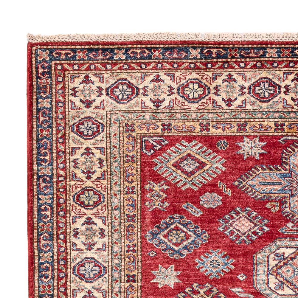 Kazak Teppich 148x192cm - Orientteppich - rot