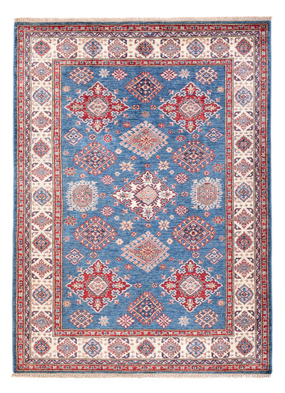Kazak Teppich 150x204cm - Orientteppich - blau